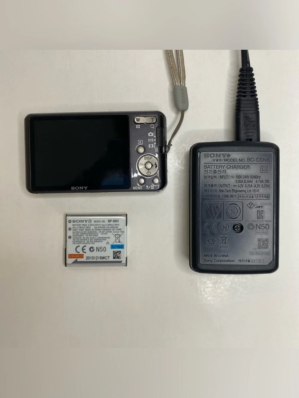 Sony Cyber-shot DSC-W570 Y2K Silver Digicam Bundle